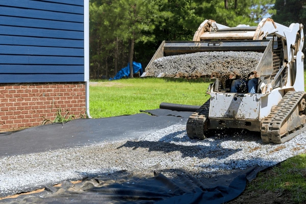 Driveway installation in Bucks County PA by Patino Builders
